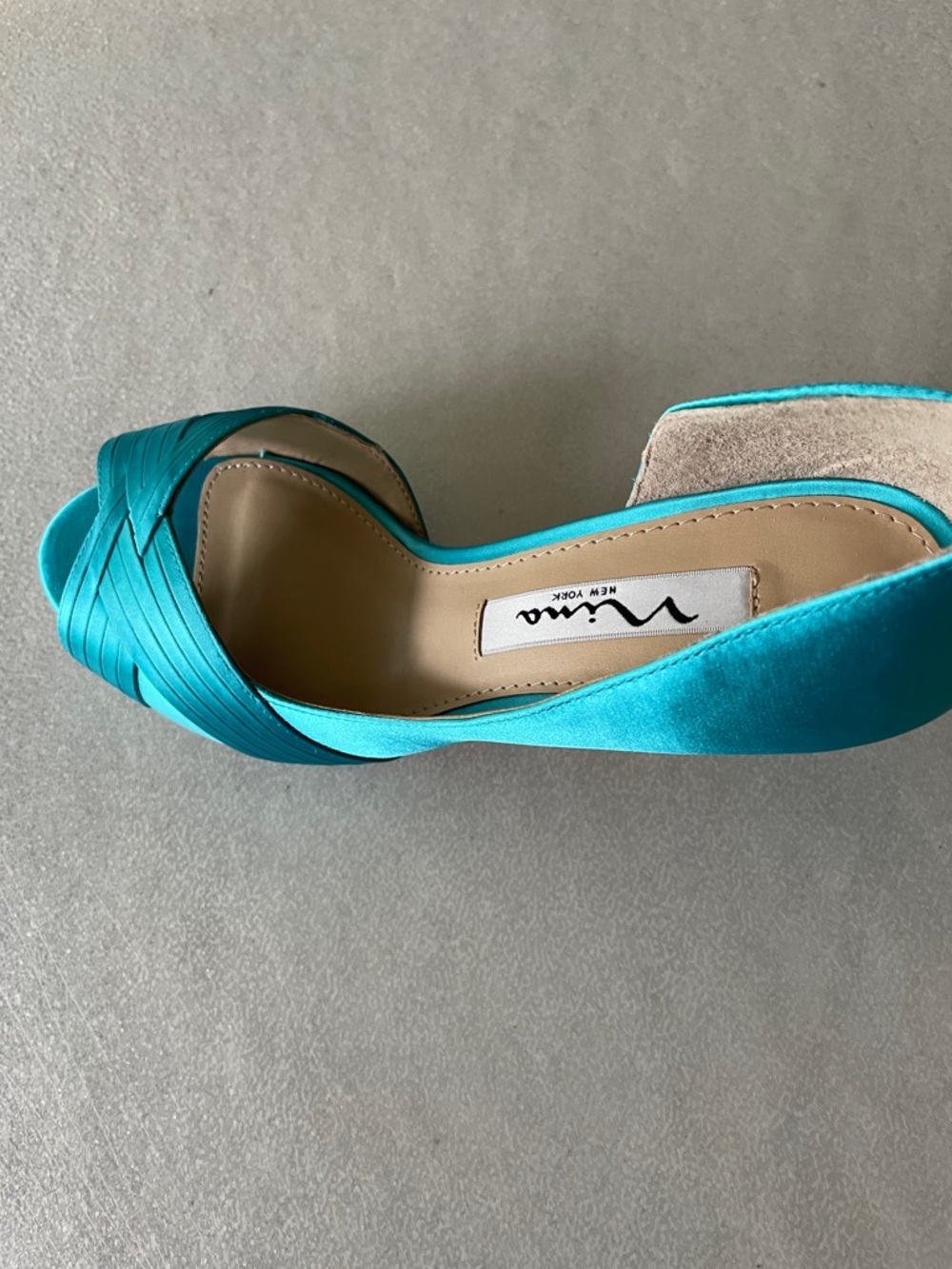 ❤️ PROM Women’s NWOT NINA IN BOX Mid-Heel Contesa Pump Shoes Sz 6M - Picture 14 of 16